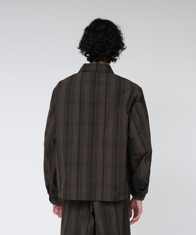格紋外套 Plaid Dock Jacket