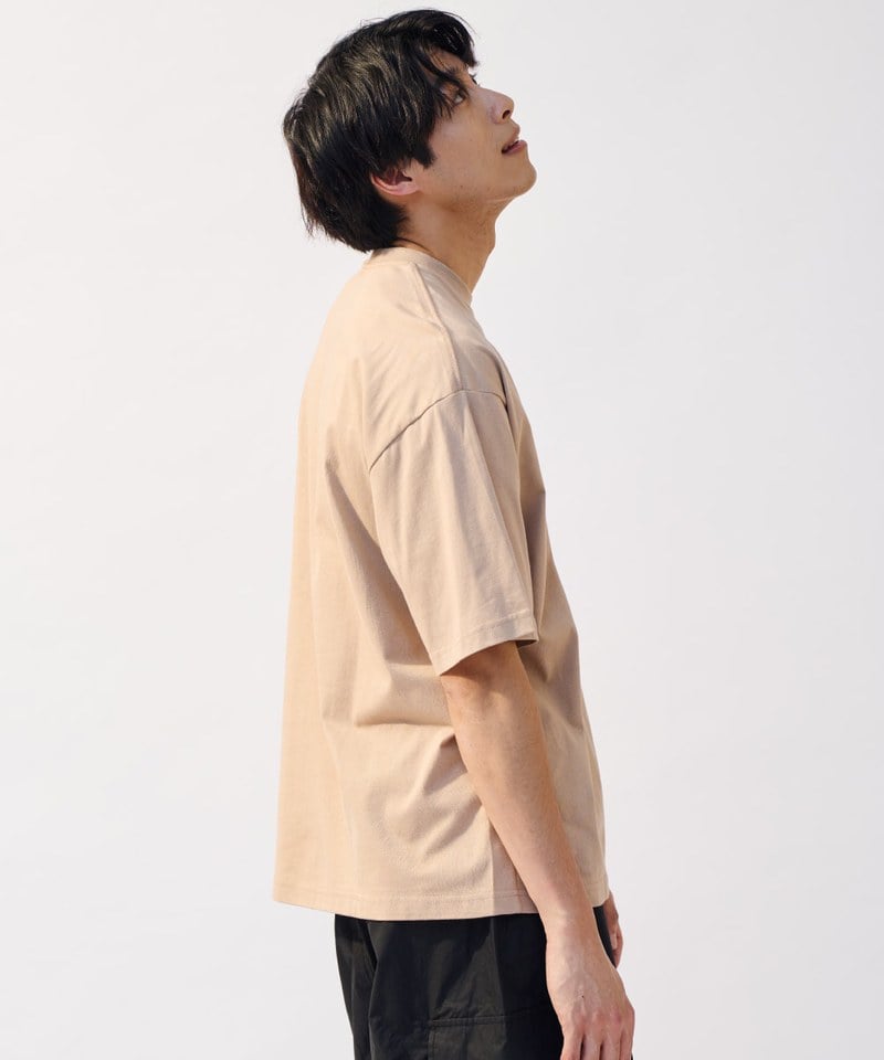 寬版經典疊字LOGO TEE