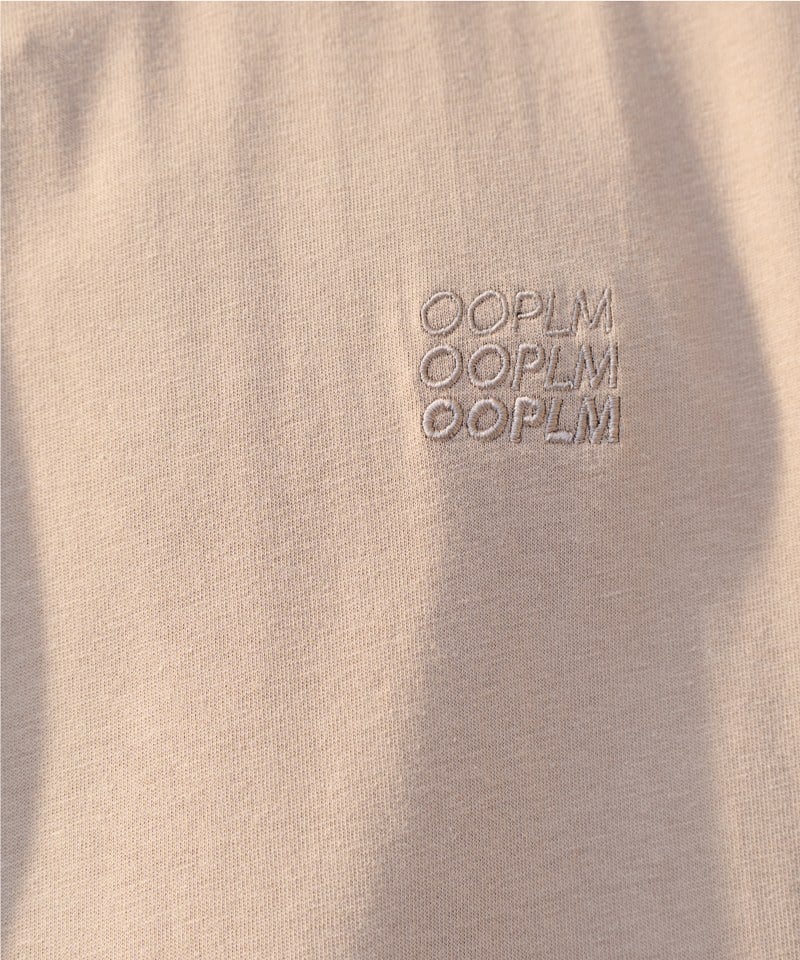 寬版經典疊字LOGO TEE