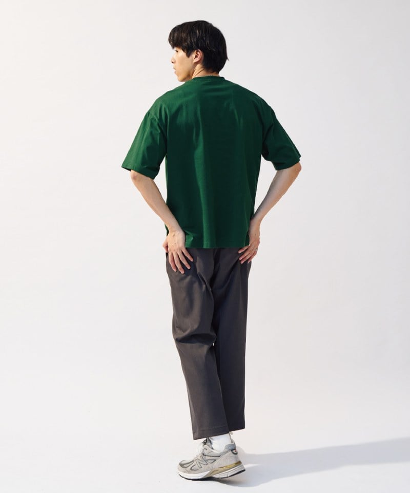 寬版經典疊字LOGO TEE