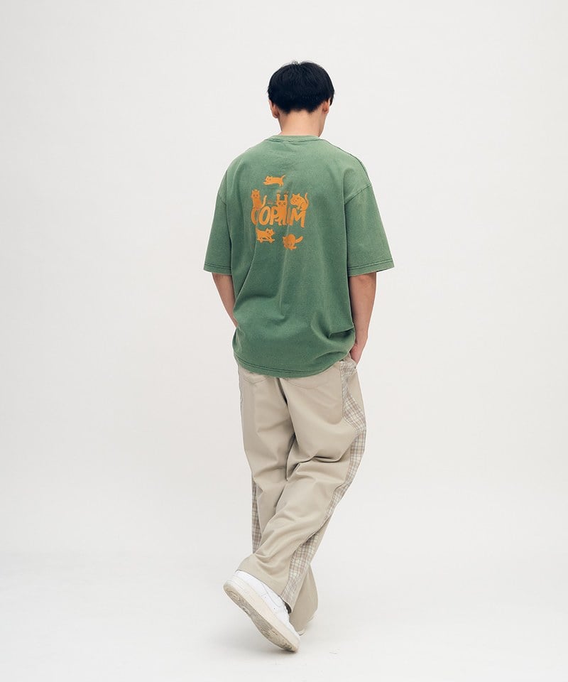 貓貓派對水洗TEE
