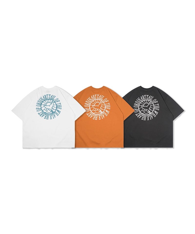鯨魚尾口袋短TEE