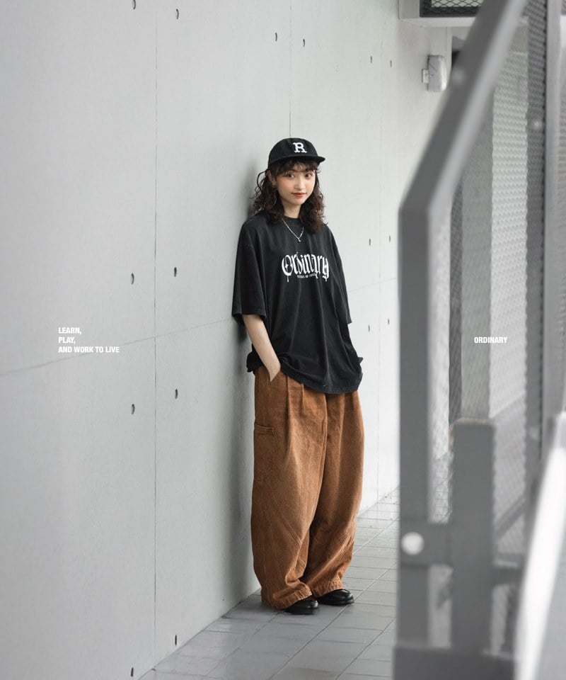 LOGO水洗六分割球帽