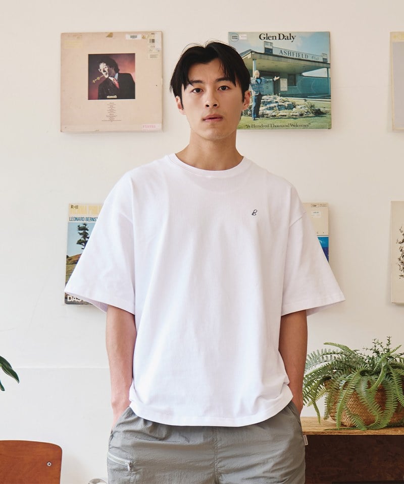 PBP0004-251 左胸刺繡LOGO短Tee