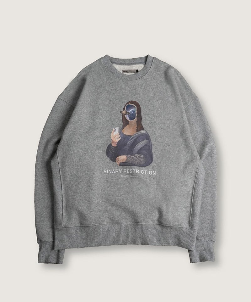 PBP0104-232 圖案長TEE RESTRICTION GRAPHIC SWEATSHIRT