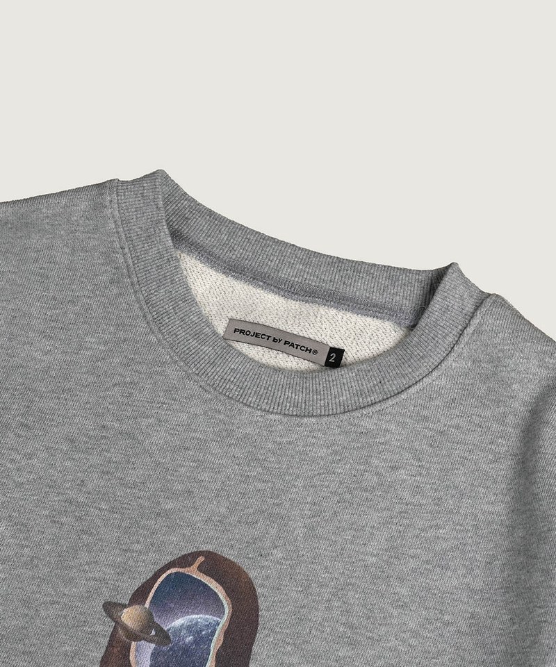 PBP0104-232 圖案長TEE RESTRICTION GRAPHIC SWEATSHIRT