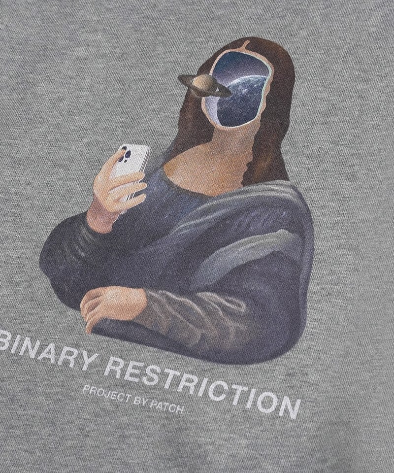 PBP0104-232 圖案長TEE RESTRICTION GRAPHIC SWEATSHIRT
