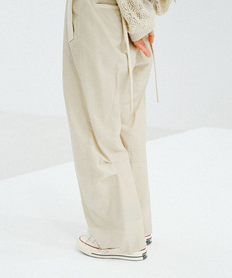 Pleated Military Trousers