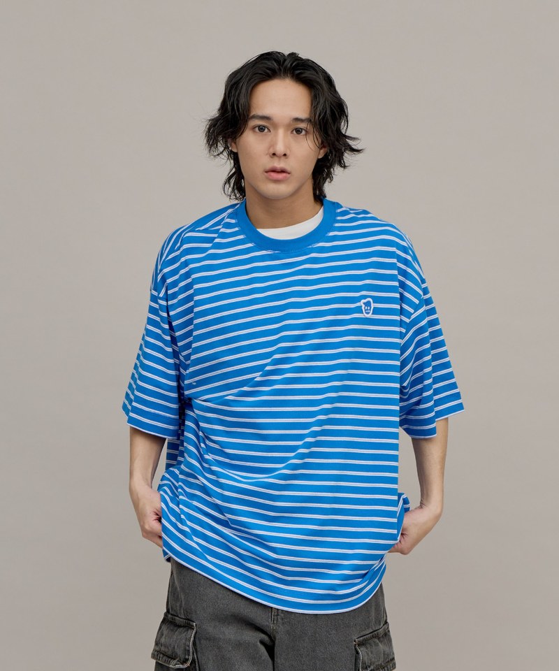 小P社長條紋TEE