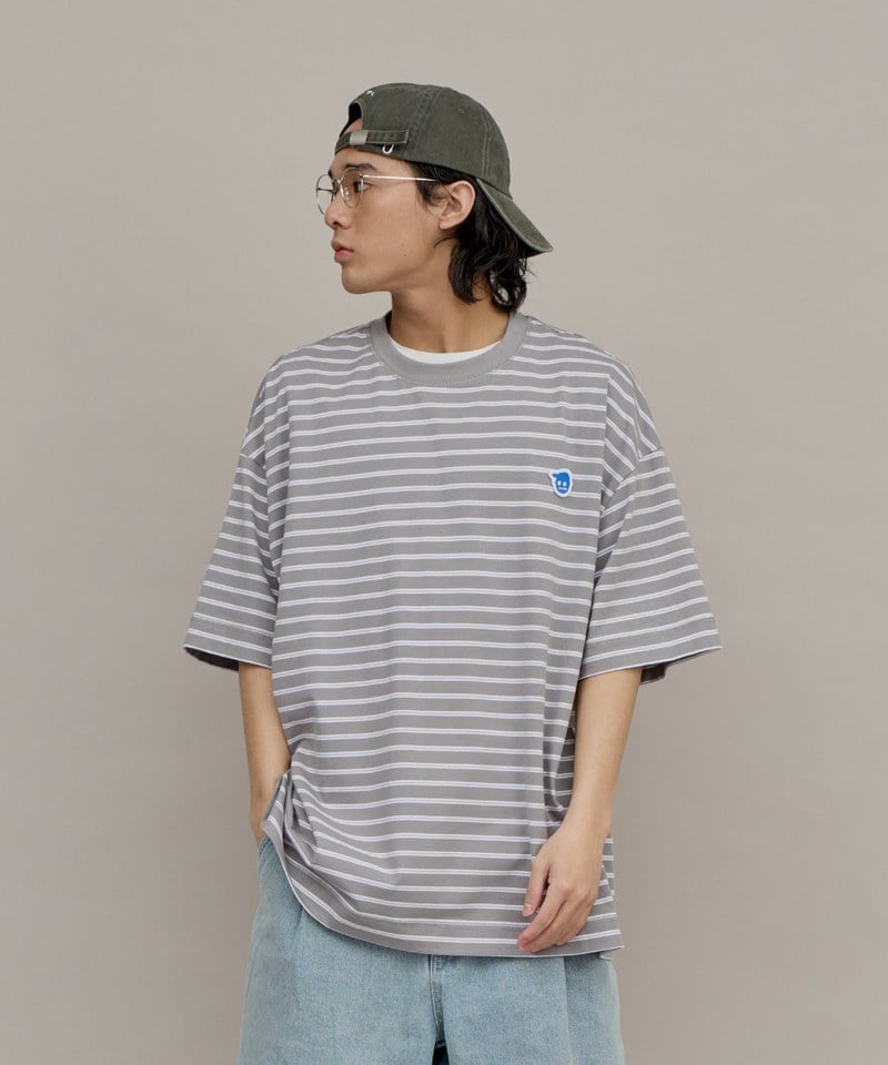 PLN0031-241 小P社長條紋TEE