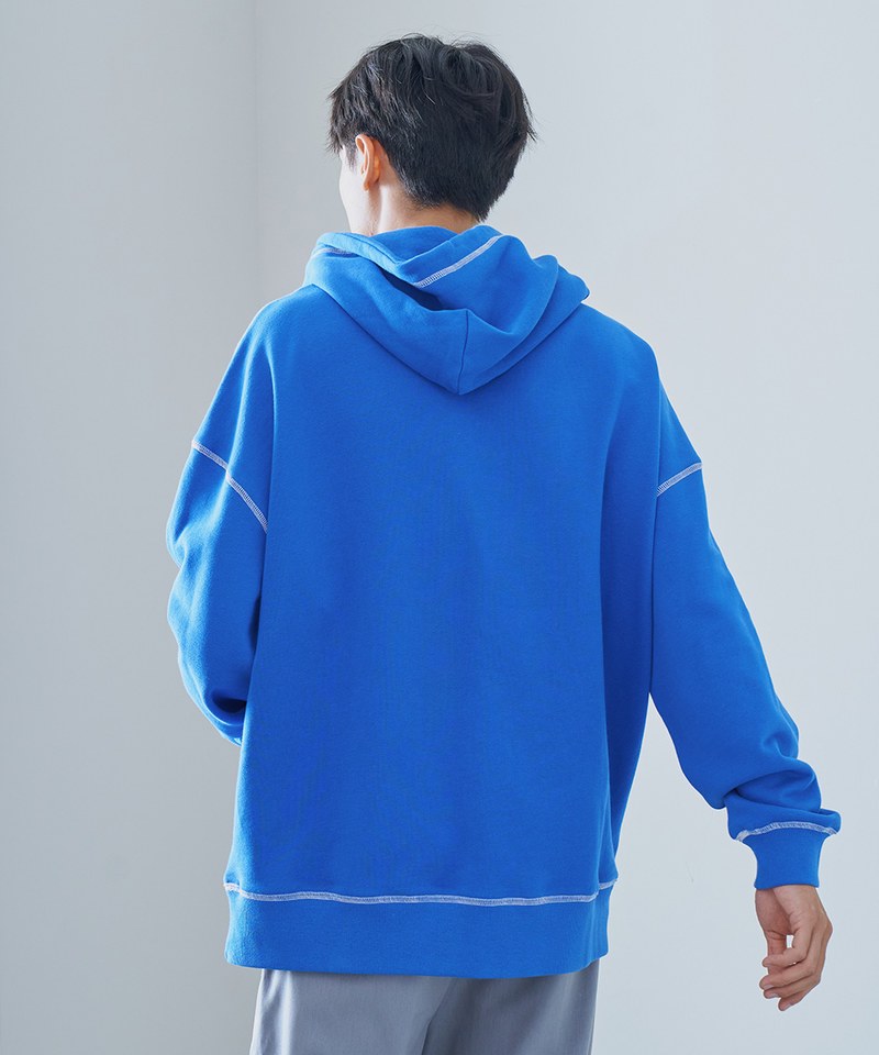 P-logo 撞色車線帽TEE