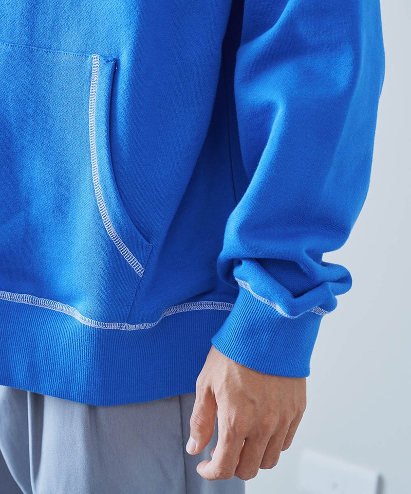 P-logo 撞色車線帽TEE