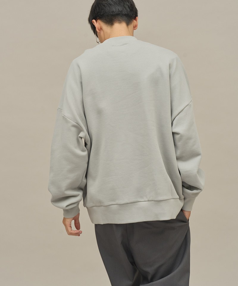 plain-me 經典毛巾繡大學Tee