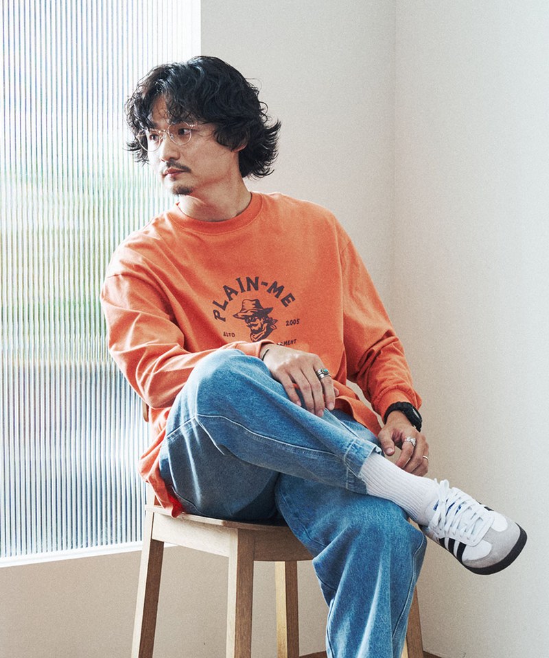 HERO Classic logo長袖TEE