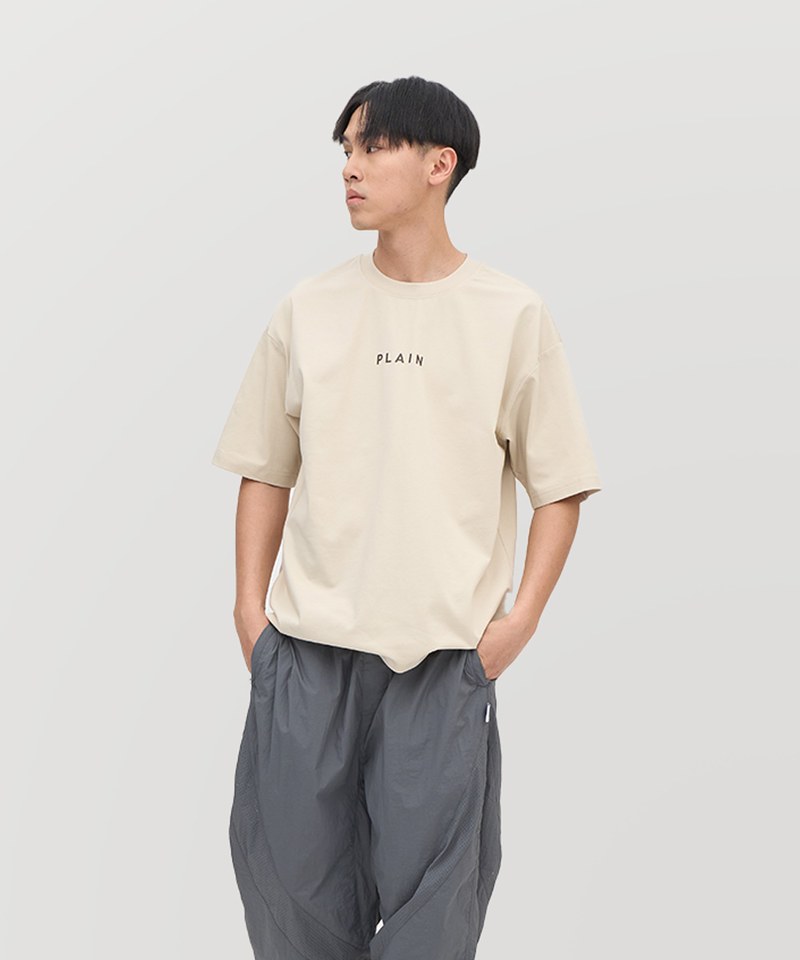 PLAIN多色logo短TEE