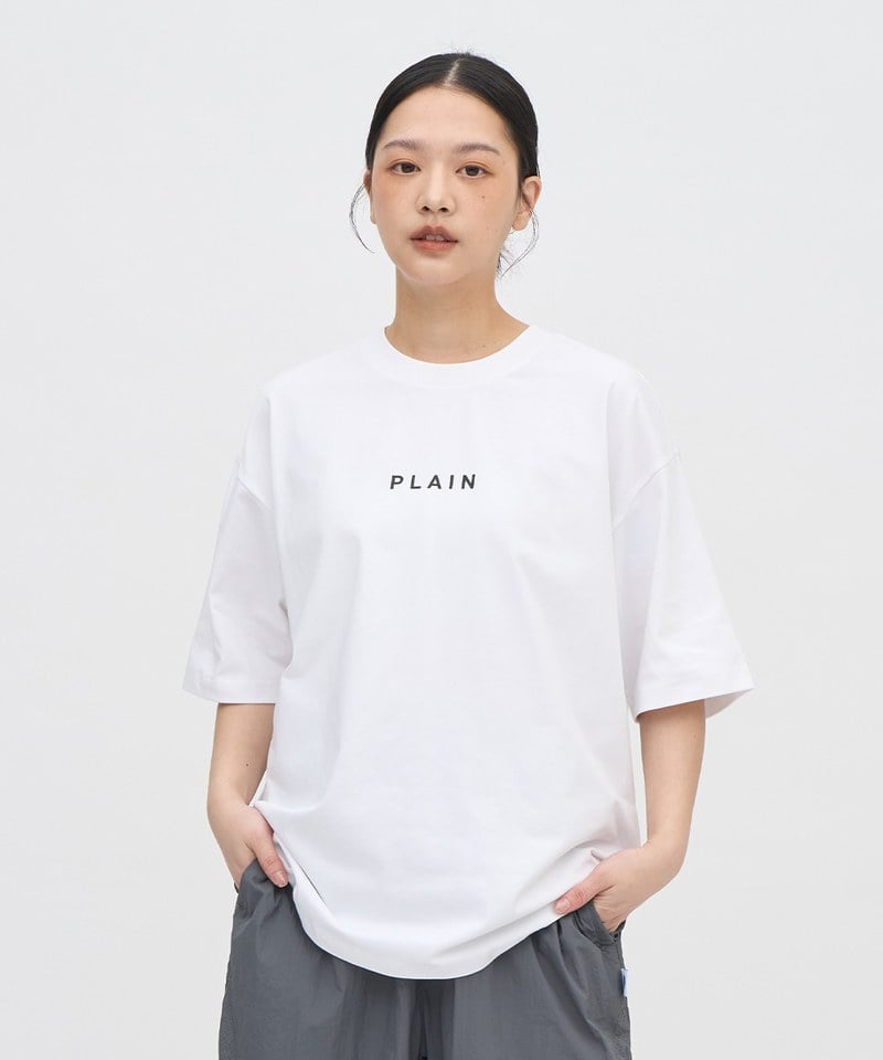 PLN0131 PLAIN多色logo短TEE
