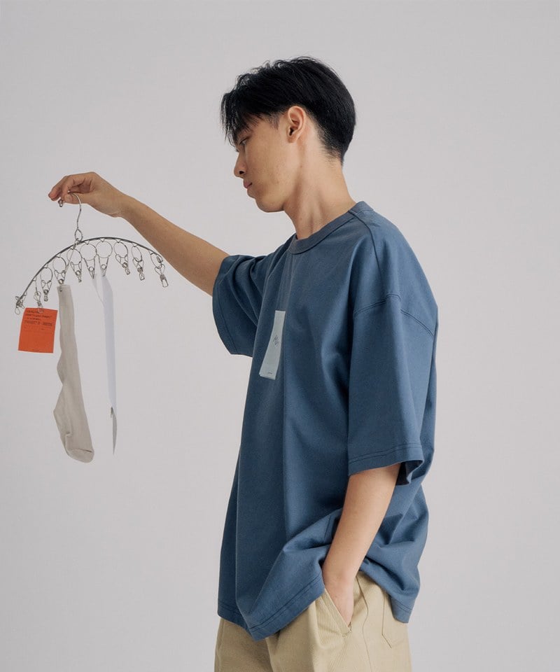 PLN0136-251 clip by clip 概念寬鬆TEE