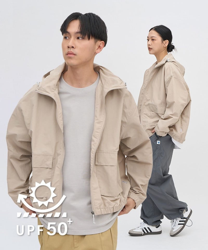 PLN1108 YOBI全機能抗UV防曬外套-Oversize版型