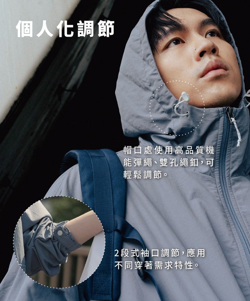 PLN1108 YOBI全機能抗UV防曬外套-Oversize版型