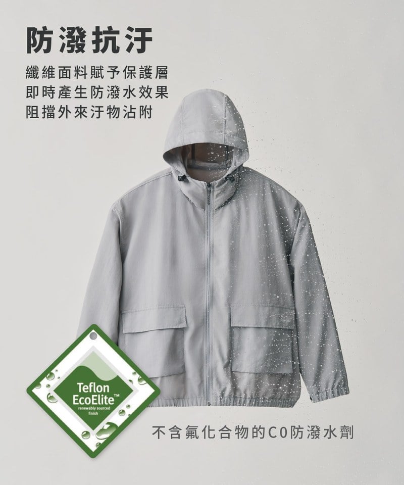 PLN1108 YOBI全機能抗UV防曬外套-Oversize版型