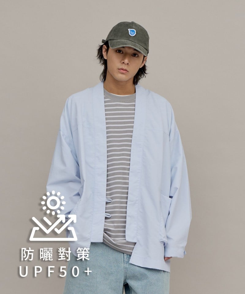 PLN1112-241 Oversize 和風抗UV外套
