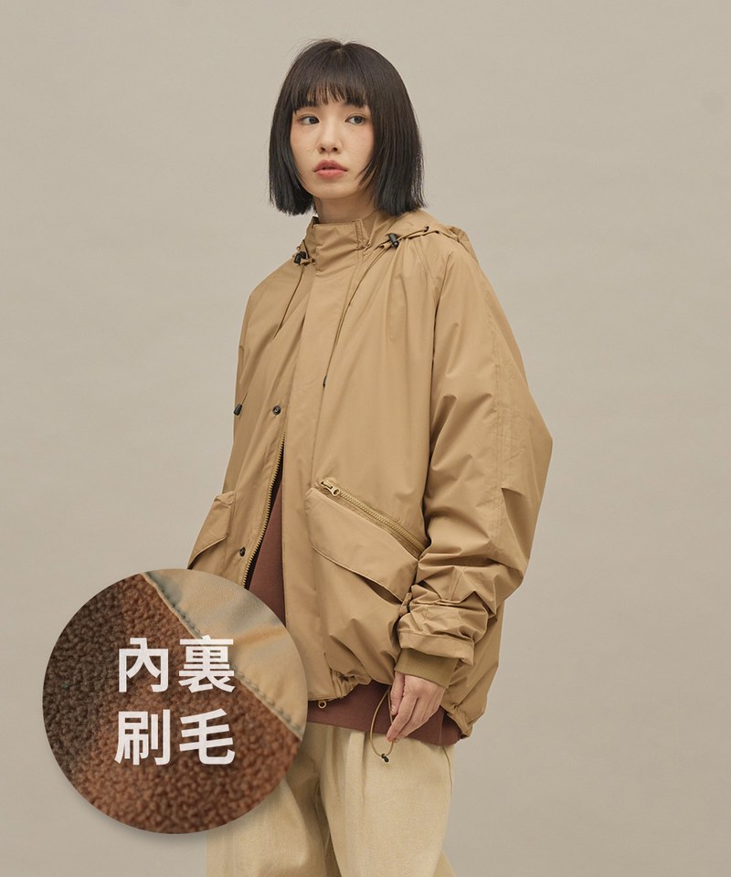 軟殼鋪棉口袋外套