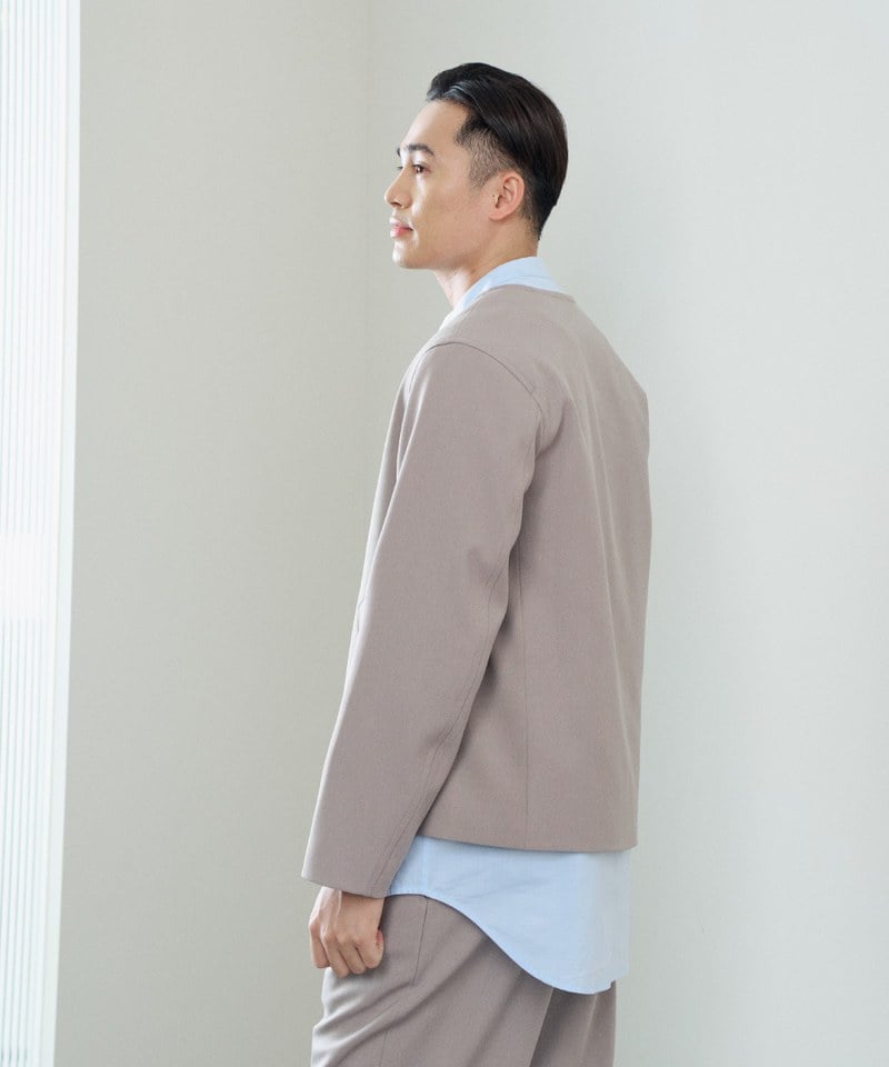 PLN1159-242 SEDO 圓領短版西裝外套
