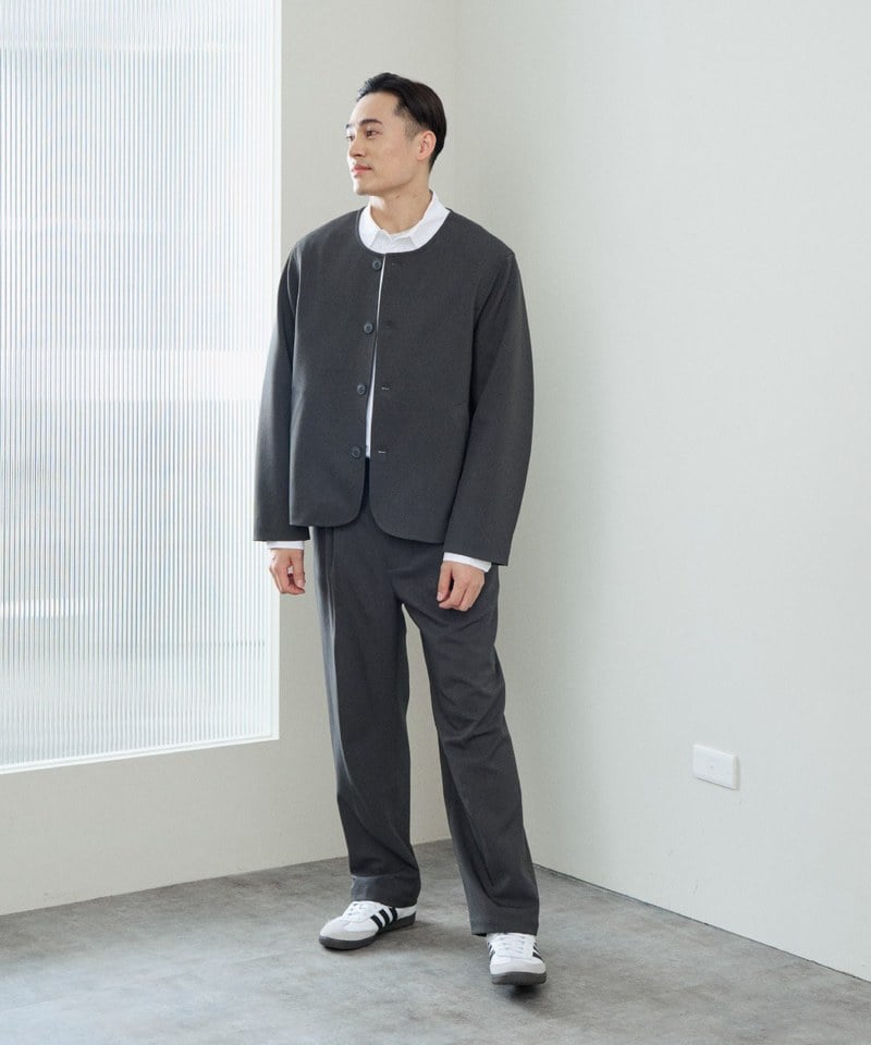 PLN1159-242 SEDO 圓領短版西裝外套