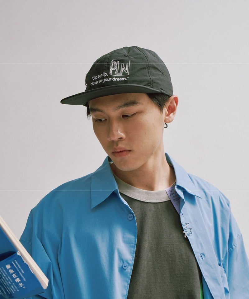 PLN2318-251 clip by clip logo 平簷帽