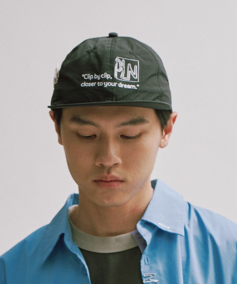 PLN2318-251 clip by clip logo 平簷帽
