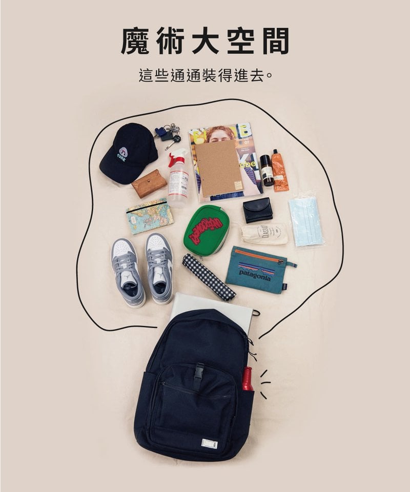 PLN3008 PM旅行後背包