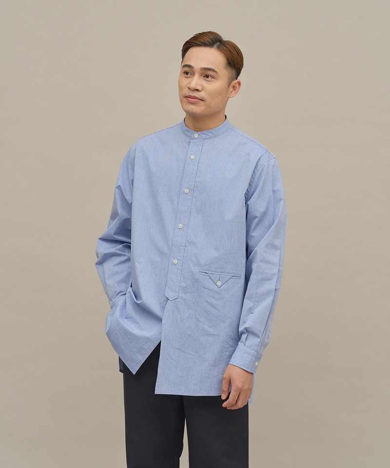 SEDO 法式條紋立領襯衫