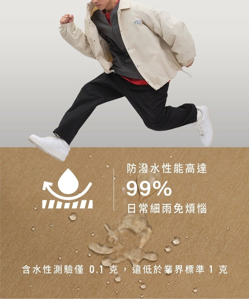 PLN3573 CITY BOY防潑水彈性舒適百搭神褲