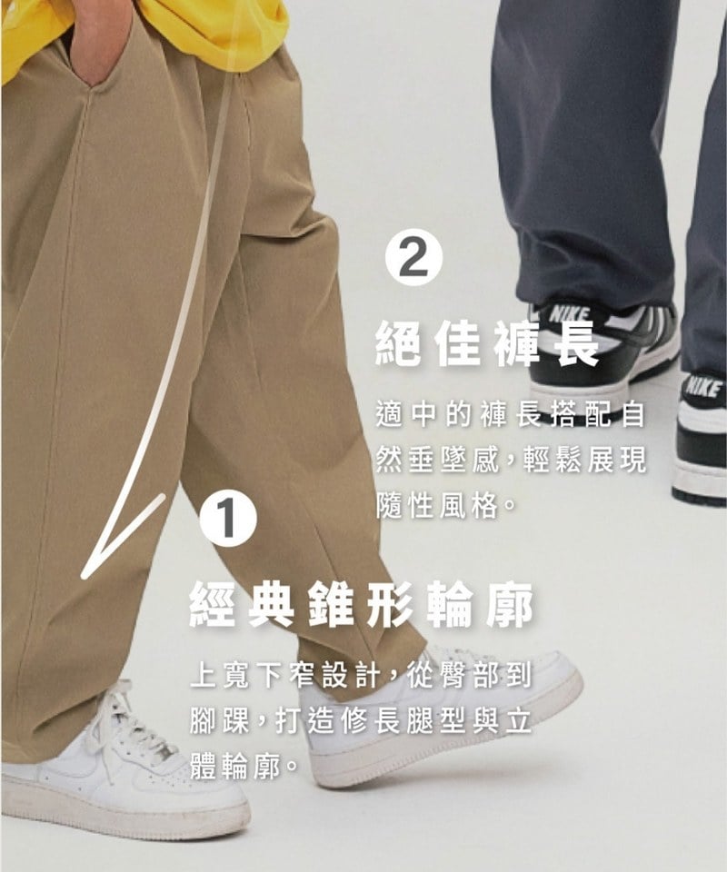 PLN3573 CITY BOY防潑水彈性舒適百搭神褲