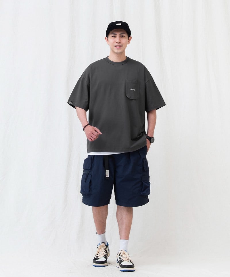 涼感口袋T恤 COOLING HEXAGONAL POCKET CLASSIC T-SHIRT
