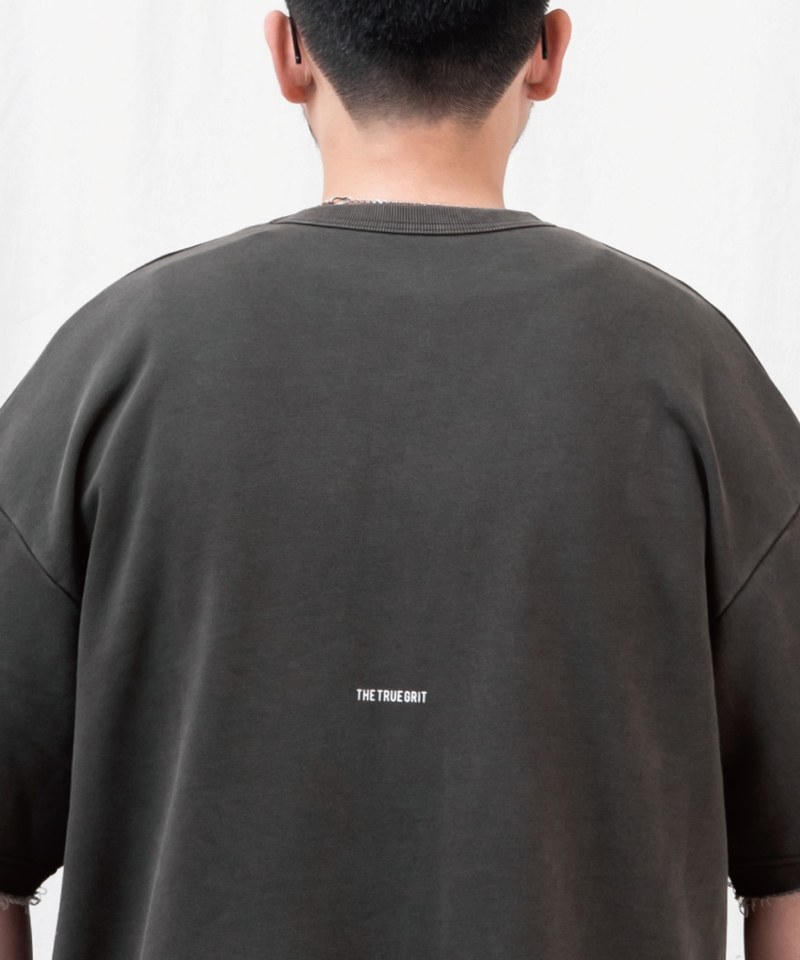水洗寬版套裝上衣 WASHED FRENCH TERRY T-SHIRT