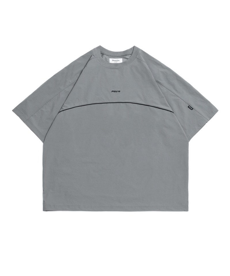出芽飾邊上衣 MATTE NYLON WATER-REPELLENT T-