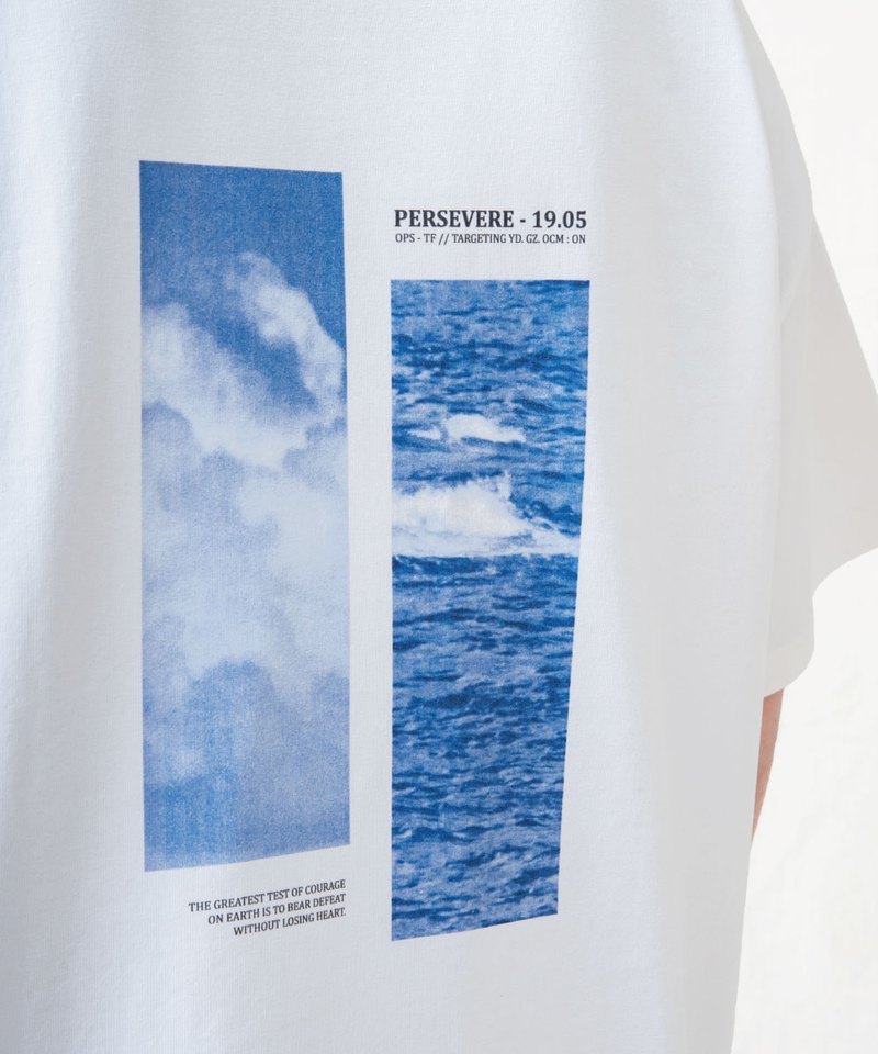 照片圖像短TEE PHOTO GRAPHIC T-SHIRT