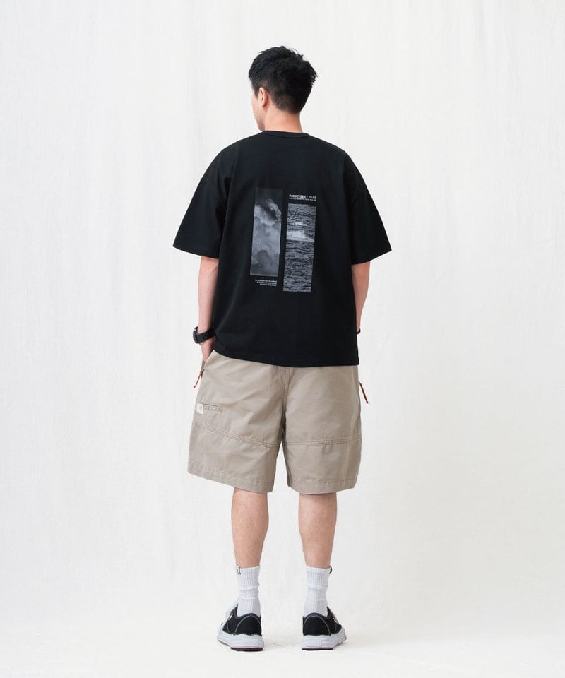 照片圖像短TEE PHOTO GRAPHIC T-SHIRT