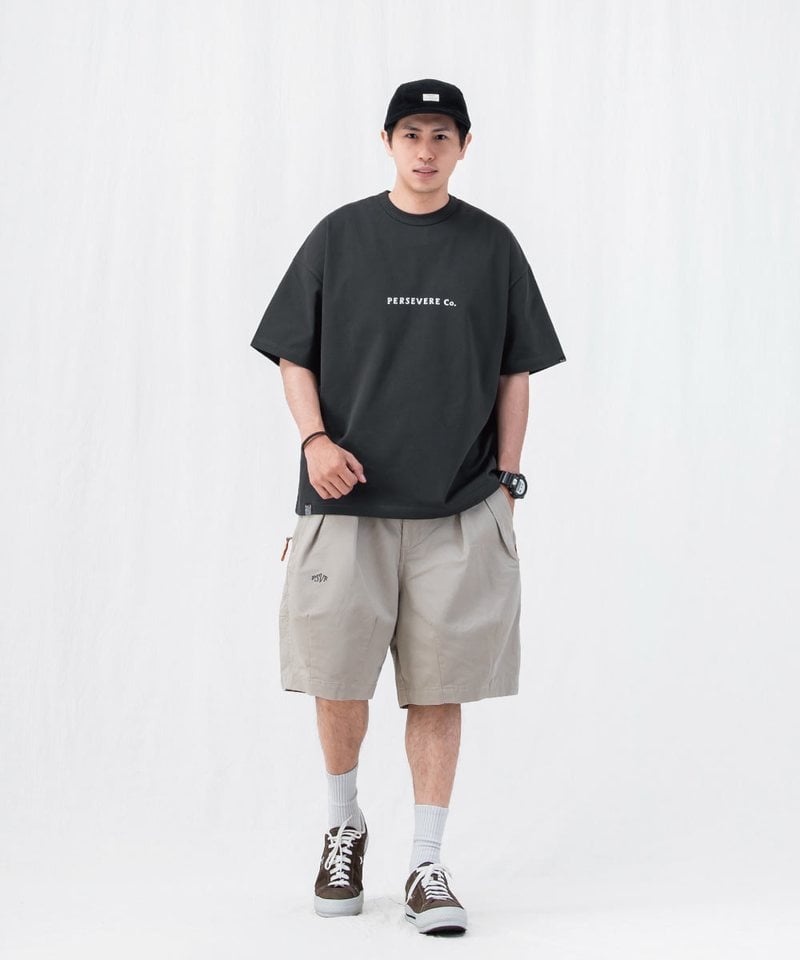 鎖鏈繡字型圖像T恤 CHAIN-STITCHED GRAPHIC T-SHIRT