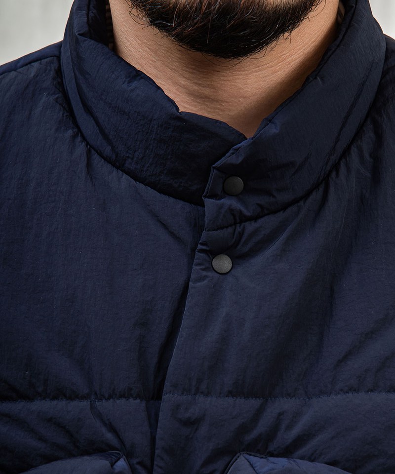 防潑水鋪棉背心 water-repellent padded gilet