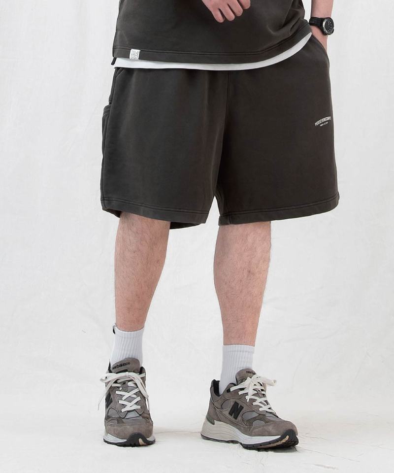 水洗寬版套裝短褲 WASHED FRENCH TERRY SHORTS