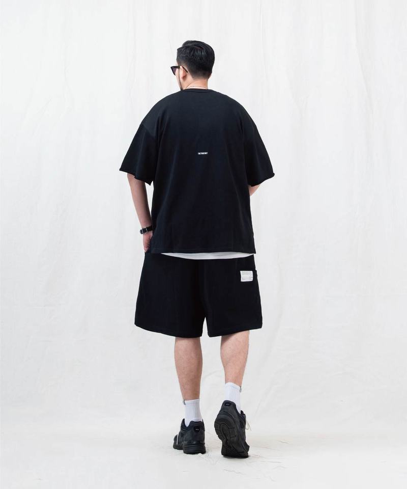 水洗寬版套裝短褲 WASHED FRENCH TERRY SHORTS
