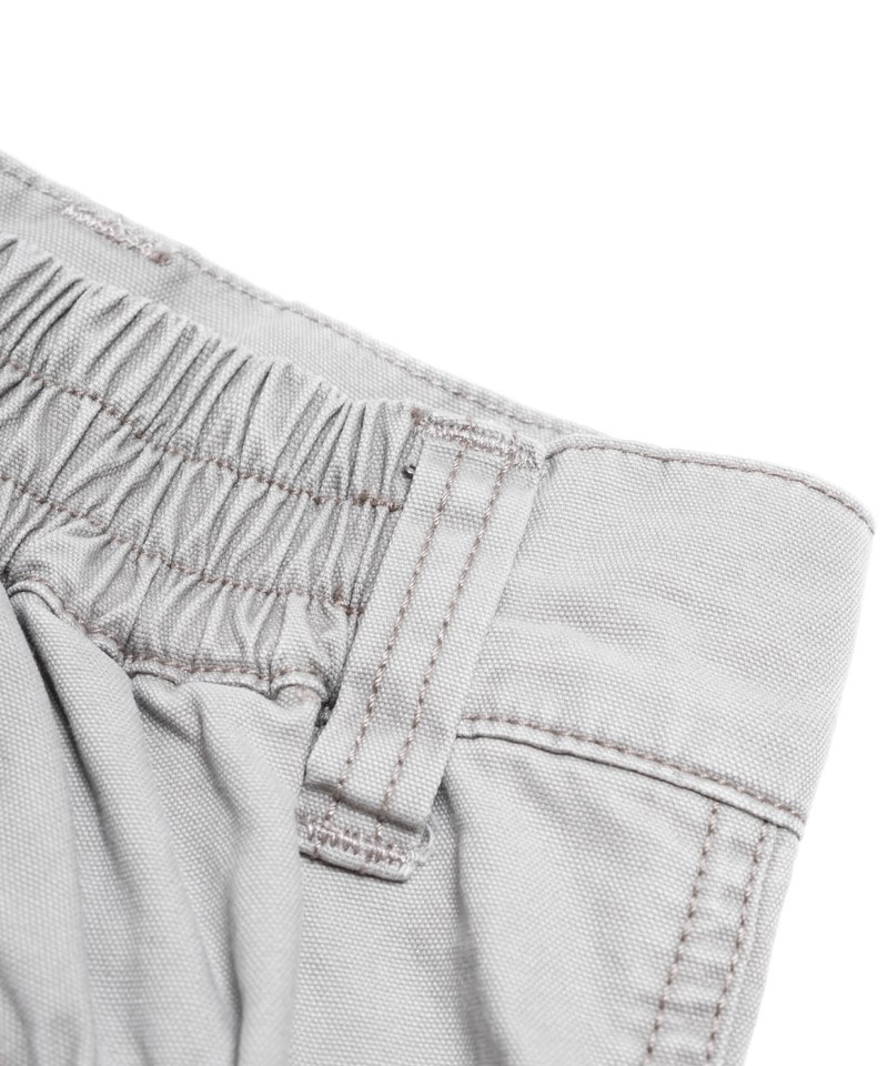 水洗雙摺軍短褲 washed double-pleated cargo shorts