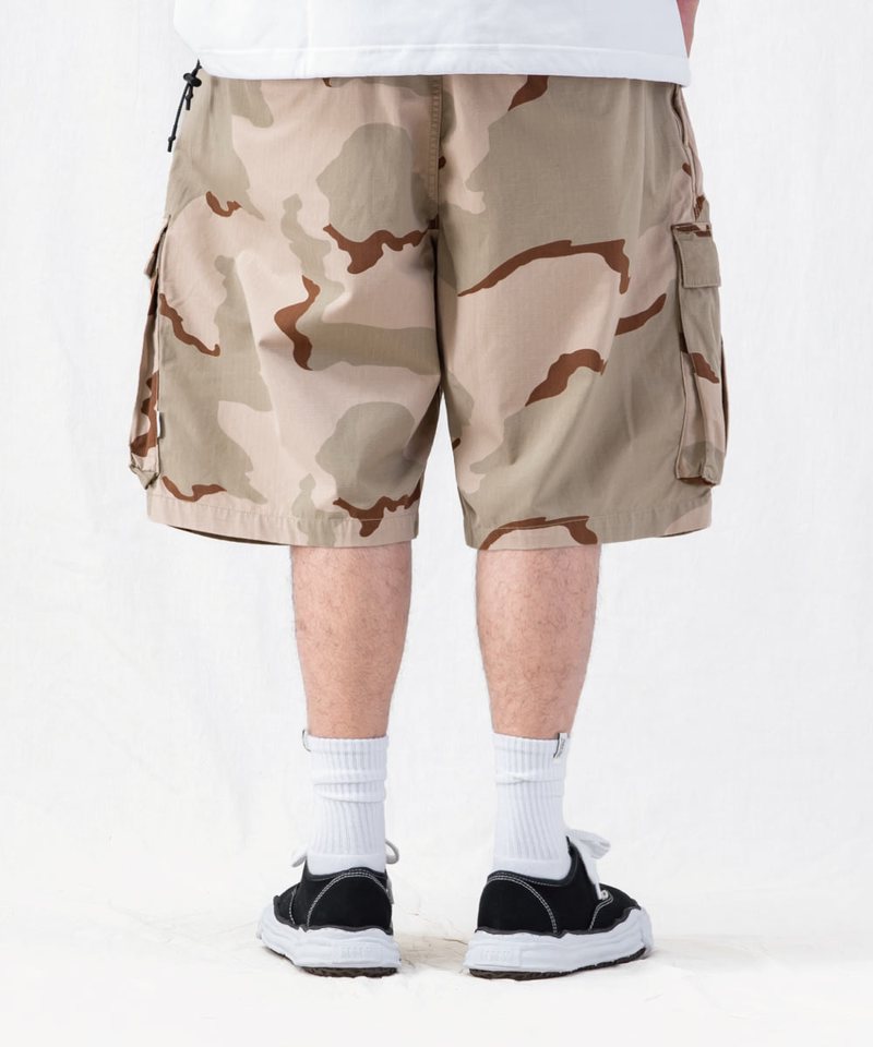 PSV1715-252 六分口袋短褲 CAMO KNEE-LENGTH CARGO SHORTS