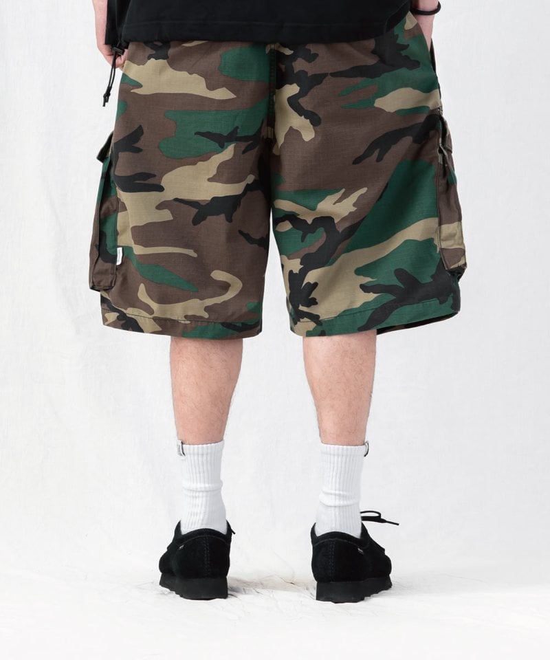 PSV1715-252 六分口袋短褲 CAMO KNEE-LENGTH CARGO SHORTS