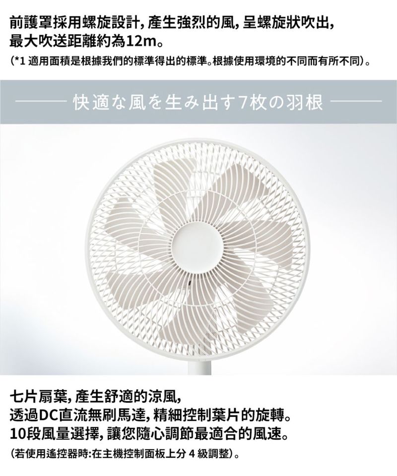 RCT3901-252 recolte Cordless Circulation Fan 無線循環電風扇