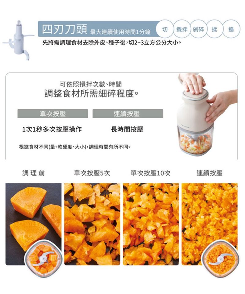 RCT3903-252 recolte Cordless Bonne 無線萬用調理機
