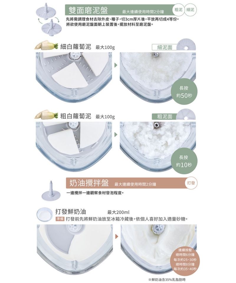 RCT3903-252 recolte Cordless Bonne 無線萬用調理機