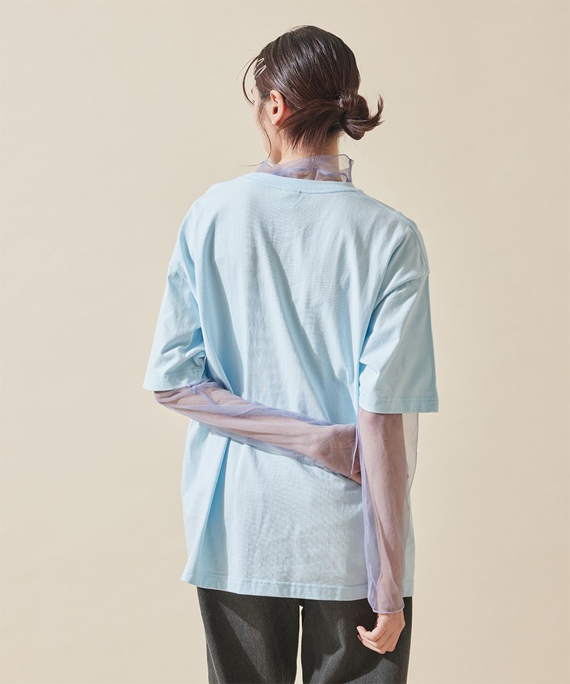經典草寫logoTEE